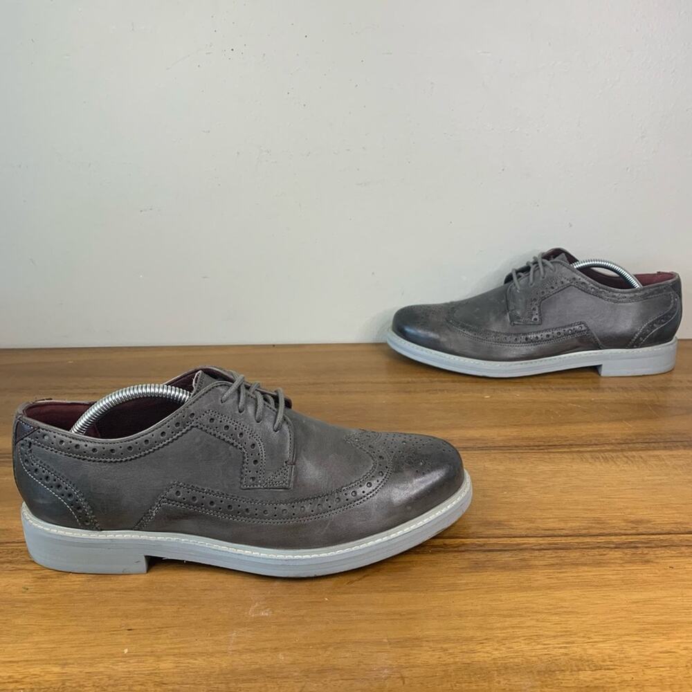 Ted Baker Leather Wingtip Oxford Size 9